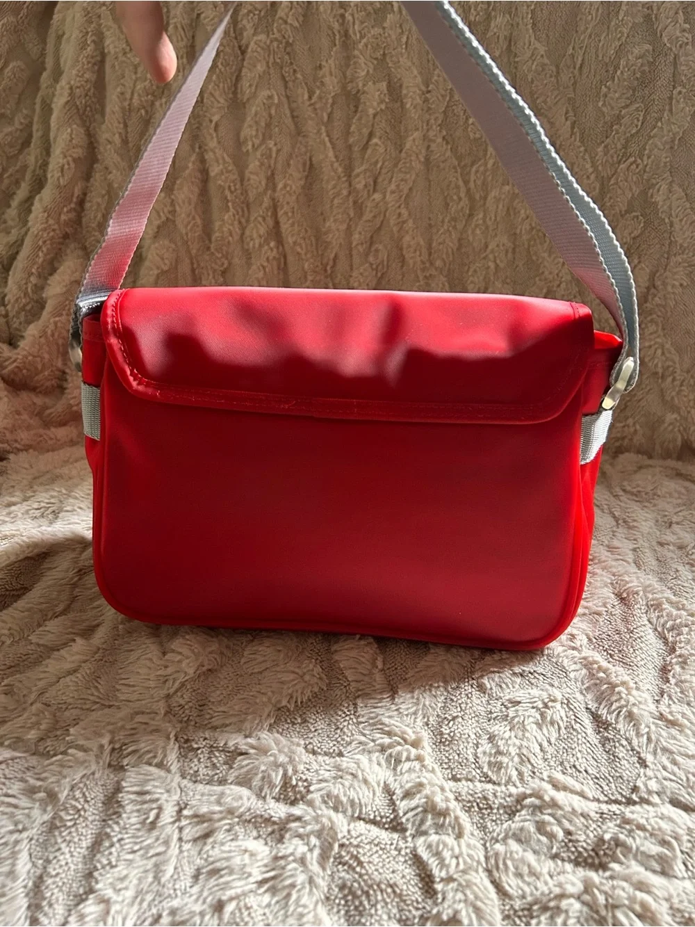 Candie’s Y2K Mini Red Satchel Shoulder Bag Purse